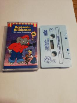 Benjamin Blümchen Folge 80 Die neue Zooheizung Weiß mit Blauen Druck 4.27580 Kiosk (Blaues Cover)